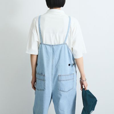 ライトオンスデニムサロペットパンツ≪手洗い可能≫