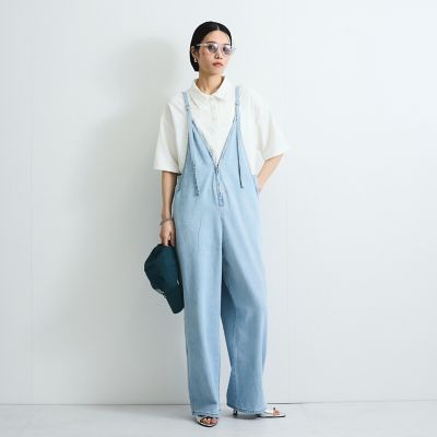 ライトオンスデニムサロペットパンツ≪手洗い可能≫