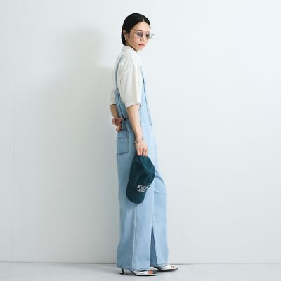 ライトオンスデニムサロペットパンツ≪手洗い可能≫