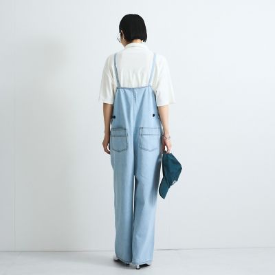 ライトオンスデニムサロペットパンツ≪手洗い可能≫