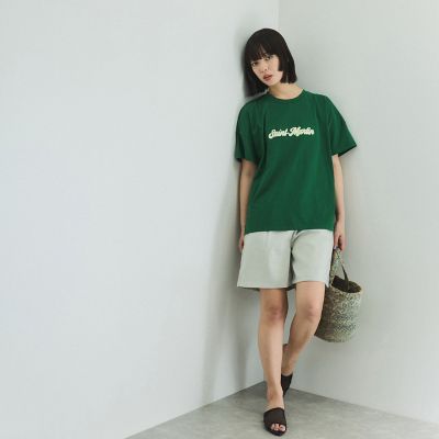 ヘザーエステルハーフパンツ≪手洗い可能≫
