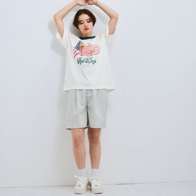 ヘザーエステルハーフパンツ≪手洗い可能≫