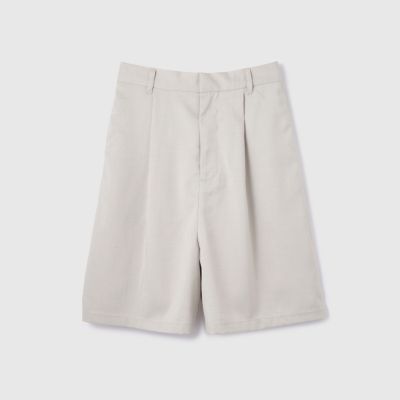 ヘザーエステルハーフパンツ≪手洗い可能≫