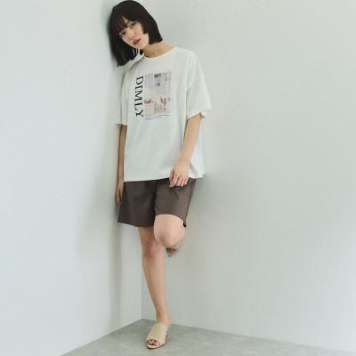 ヘザーエステルハーフパンツ≪手洗い可能≫
