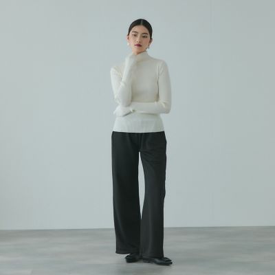 配色ドッキングスウェットパンツ≪セットアップ対応／手洗い可能