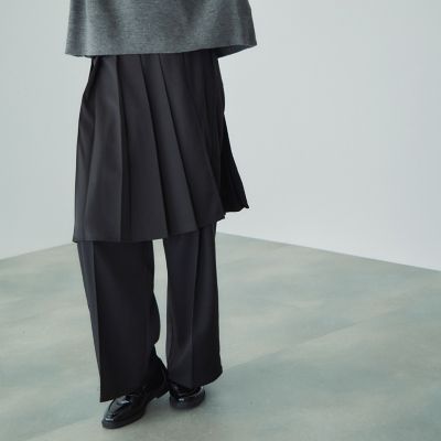 ラッププリーツスカートセットパンツ≪手洗い可能≫ | VICKY (Women