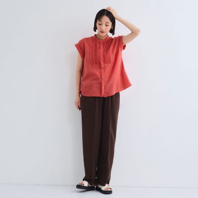 美品 マルティニーク 3万円 バティックプリントのワイドパンツ 総柄 美品 マルティニーク 3万円 バティックプリントのワイドパンツ