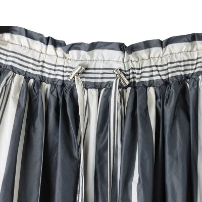 【ハリ感あってシワになりにくい】ウエストシャーリングスカート《手洗い可能》