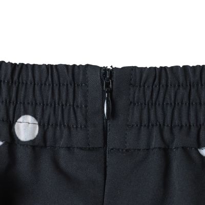 ドットプリントタックフレアースカート≪手洗い可能≫