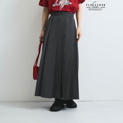 ツイルプリーツスカート≪手洗い可能≫