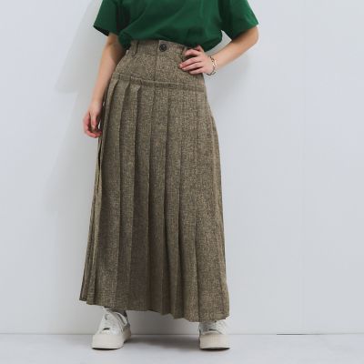 サマーツィードプリーツスカート≪手洗い可能≫ | VICKY（Women