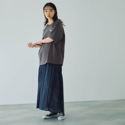 ダーリッチ デニムカーブフレアスカート ダーリッチ Darich デニムカーブフレアミニスカート