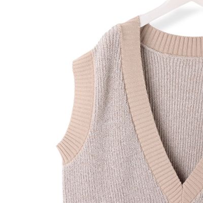 春ツイード】ニットベスト《手洗い可能》 | VICKY (Women)/ビッキー