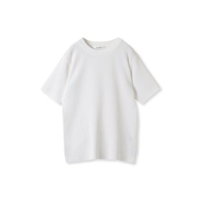 【接触冷感／遮熱機能】サラサラＴシャツニット≪手洗い可能≫