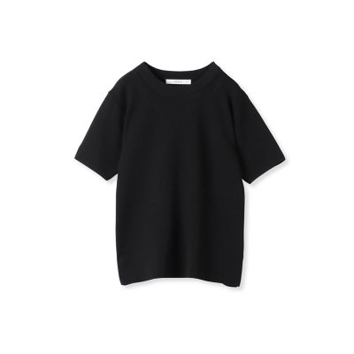 【接触冷感／遮熱機能】サラサラＴシャツニット≪手洗い可能≫