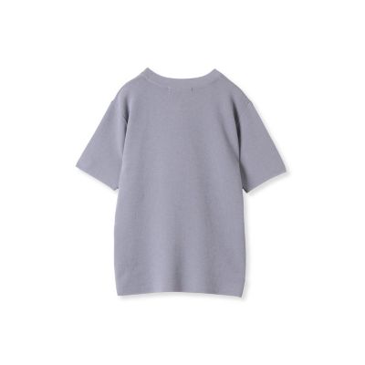 【接触冷感／遮熱機能】サラサラＴシャツニット≪手洗い可能≫