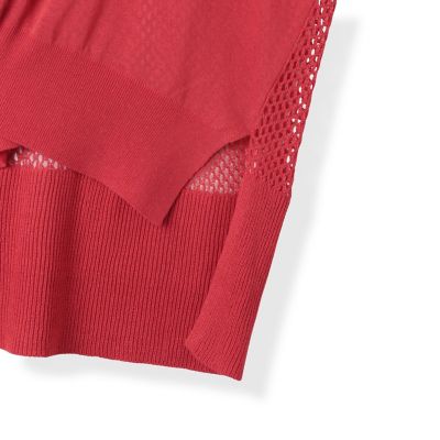 【清涼感がある】バックメッシュカーディガン≪手洗い可能≫