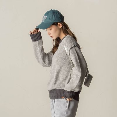 VICKY（Women）/ビッキー リバーシブルクルーネックニット≪手洗い可能≫