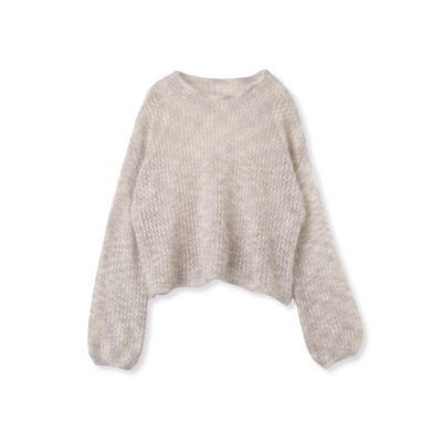 団染めラメニット≪手洗い可能≫