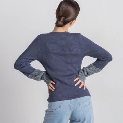 ラメタートルニット≪手洗い可能≫ ラメタートルニット≪手洗い可能≫ | la.f（ラ エフ