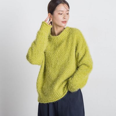 ラメバスケットニット≪手洗い可能≫