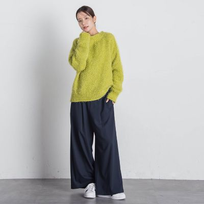 ラメバスケットニット≪手洗い可能≫