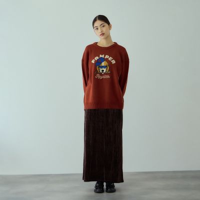 アニマルジャカードニットプルオーバー≪手洗い可能≫ | VICKY（Women