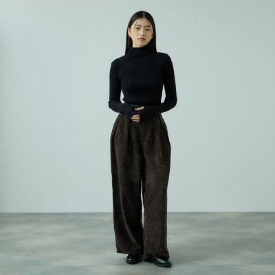 サムホールハイネックニットプルオーバー≪手洗い可能≫ | VICKY