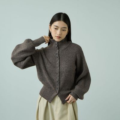 ＜VICKY（Women）＞メニボタン２ＷＡＹネックニット≪手洗い可能≫