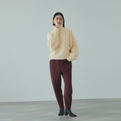 ケーブルバルキーニット バルキーケーブルハーフジップニット≪手洗い可能≫ | VICKY（Women