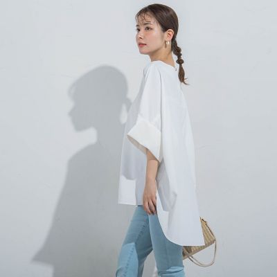【ＢＩＧシルエット】ドルマンブラウス≪手洗い可能≫
