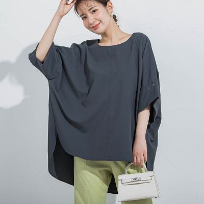 ＜VICKY（Women）＞【ＢＩＧシルエット】ドルマンブラウス≪手洗い可能≫