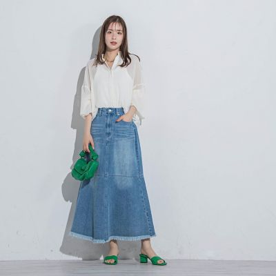 新色追加【透け感が魅力的】シアーシャツ≪洗濯機で洗える≫