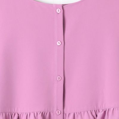 【セットアップ対応】ティアードペプラムタンク≪手洗い可能≫