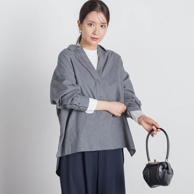 スキッパーシャツ≪手洗い可能≫