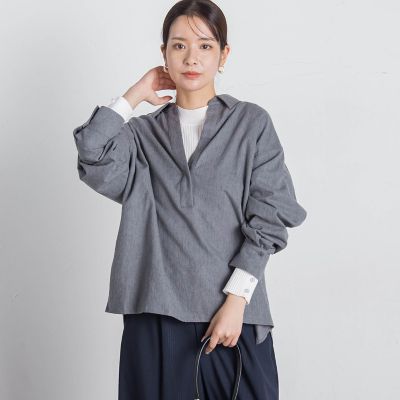 スキッパーシャツ≪手洗い可能≫