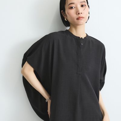タンブラーブッチャーブラウス≪セットアップ対応／手洗い可能≫