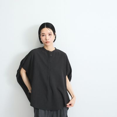 タンブラーブッチャーブラウス≪セットアップ対応／手洗い可能≫