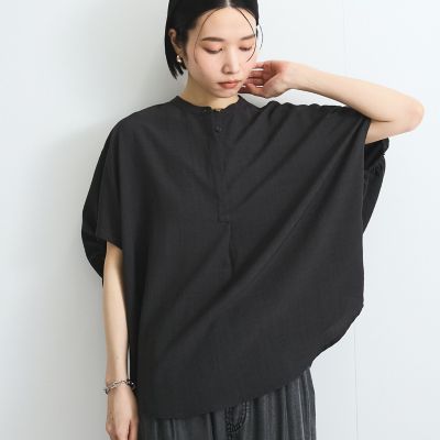 タンブラーブッチャーブラウス≪セットアップ対応／手洗い可能≫