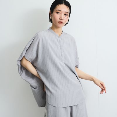 タンブラーブッチャーブラウス≪セットアップ対応／手洗い可能≫