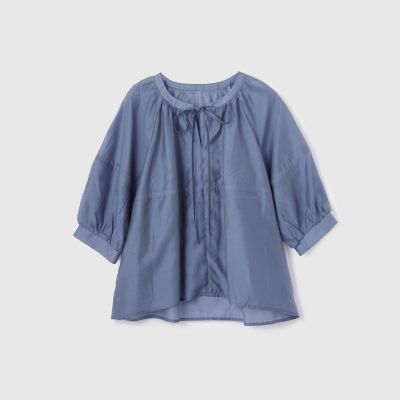 ローンギャザータックブラウス≪洗濯機で洗える≫