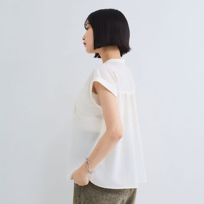 ハシゴレースフレンチスリーブブラウス≪手洗い可能≫ | VICKY (Women