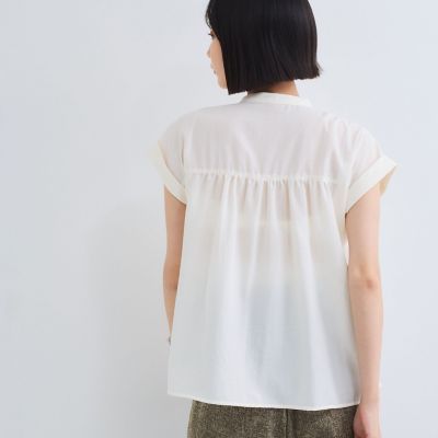 ハシゴレースフレンチスリーブブラウス≪手洗い可能≫ | VICKY (Women