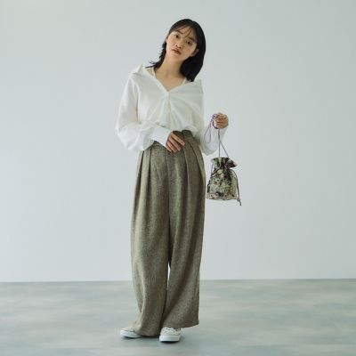 ドビーチェックマルチブラウス≪手洗い可能≫ | VICKY (Women