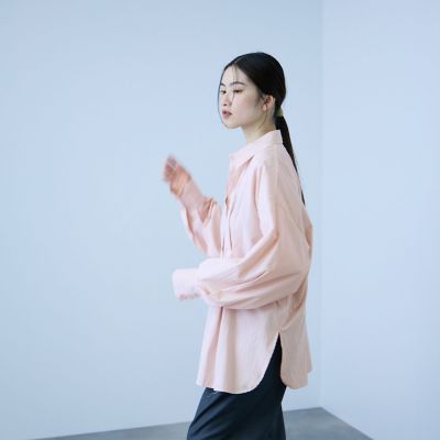 きちんと映え》ストライプウエストタックシャツ | VICKY (Women 