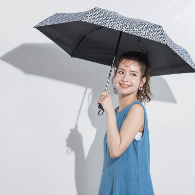 ＜VICKY（Women）＞【オリジナル柄デザイン】晴雨兼用（ＵＶ９９．９％カット）折り畳み傘