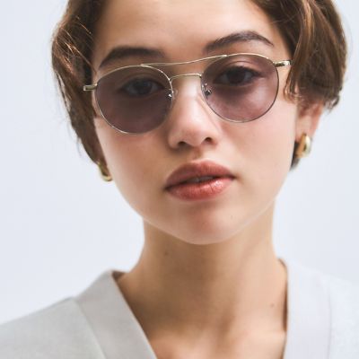 【SALE】VICKY（Women）/ビッキー ダブルラインサングラス 13ライトグレー 【三越伊勢丹/公式】