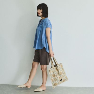 ハンドブロックプリントトートバッグ
