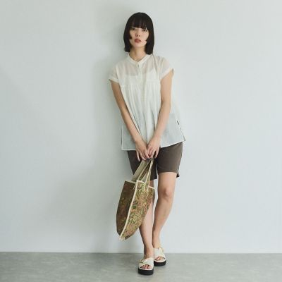 ハンドブロックプリントトートバッグ