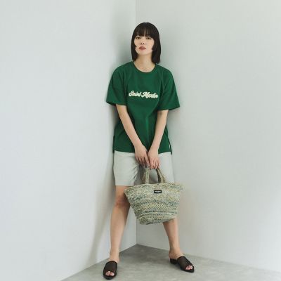 リメイクミックスカゴバッグ